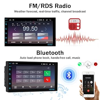 ANDROID - ponpon Amazon.com: Podofo Double Din Android Car Stereo Radio 7